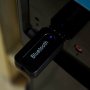 Bluetooth аудио приемник и адаптер PL-B02 с USB и AUX, Черен, снимка 7