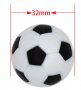 малка футболна топка пластмасова фигурка играчка за игра и украса торта, снимка 1 - Фигурки - 33335872