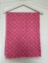 Louis Vuitton розов шал, снимка 1 - Шалове - 42959488