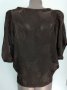 Ацетатна коприна с флорален принт / Дизайнерска блуза тип туника "Mery time" , снимка 7
