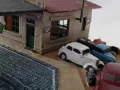 Diorama, бензиностанция диорама мащаб 1:64, работилница, снимка 4