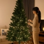 Коледна елха с естествен вид и лесен монтаж - 180см, снимка 1