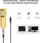 Професионален кондензаторен микрофон със стойка и аксесоари FUNGAT, снимка 2