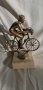 бронз скулптура колело Лион Франция, снимка 1