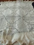 Големи покривки ръчно плетени за маса или легло, снимка 8