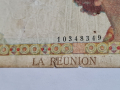 RARE. LA REUNION 1000 FRANCS 1947, снимка 2