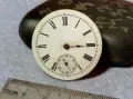 МЕХАНИЗЪМ от СТАР ШВЕЙЦАРСКИ РЯДЪК ДЖОБЕН ЧАСОВНИК с РИМСКИ ЦИФЕРБЛАТ с ФУНКЦИОНИРАЩ БАЛАНС 13734, снимка 5