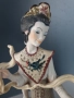 Capodimonte Belcari статуетка резин 35см/Каподимонте италианска фигура на гейша, снимка 4