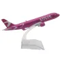 Еърбъс 320 самолет модел маке Airbus A320 Viva метален Low Cost евтини полети, снимка 3
