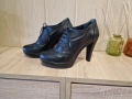 Дамски обувки на ток естествена кожа, снимка 2