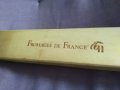 Нож нов за френско сирене марков Fromages de France couteau inox J.B. кутия 245х130мм, снимка 7