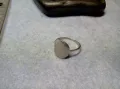 СТИЛЕН ВИНТИДЖ АРТ СРЕБЪРЕН ПРЪСТЕН СРЕБРО 925 КРАСИВА РЪЧНА БИЖУТЕРСКА ИЗРАБОТКА 13701, снимка 13