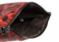ПРОМО 🍊 PIERRE CARDIN 🍊 Оригинална чанта за през рамо в тъмно червено 30х23х2 см нова с етикети, снимка 3
