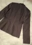 СУПЕРСТИЛНО и ЕЛЕГАНТНО сако в черно-бордо шарки, снимка 10