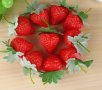 10 бр. ягоди ягода изкуствени като истински декоративни декорация, снимка 1 - Други - 37168574