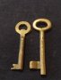 Два стари бронзови ключа от соца редки за КОЛЕКЦИЯ ДЕКОРАЦИЯ 40985, снимка 5
