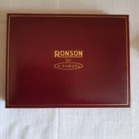 Стара луксозна кутия Ronson for H.Samuel /Кибрит First Investment Bank*VISA за Колекция, снимка 6 - Антикварни и старинни предмети - 32876015