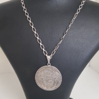 Рядка и стара сребърна монета с верижка Hungary 1/2 Thaler 1787  , снимка 15 - Нумизматика и бонистика - 40371479
