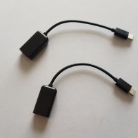 OTG type C, снимка 1 - USB кабели - 26919872