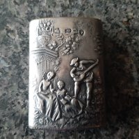 Стара посребрена кутийка за бижута-emphie, снимка 1 - Колекции - 43652137