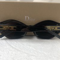 Dior 2023 дамски слънчеви 2 цвята черни прозрачни , снимка 10 - Слънчеви и диоптрични очила - 40474436