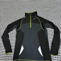 Stormberg Running Half Zip  fleece мъжко стретч гронище размер М , снимка 1 - Спортни дрехи, екипи - 43930686