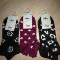 Пухкави, меки и топли дамски чорапи норка, снимка 9 - Дамски чорапи - 43582458
