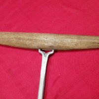 Дърводелски свредел от ковано желязо - ретро инструмент, маткап, снимка 5 - Антикварни и старинни предмети - 35615767