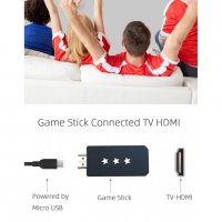 4K безжична HDMI ретро TV конзола с 621 игри или 1400 игри, снимка 5 - Други игри и конзоли - 32311199