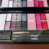 Lancome / LANCÔME /Ланком / палитра / сенки / червила /COMPLETE LOOK PALETTE, снимка 2 - Козметика за лице - 38805241