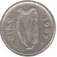 Ireland-10 Pence-1997-KM# 29-small type, снимка 2 - Нумизматика и бонистика - 43836494