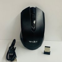 Безжична зареждаща се Wireless мишка WEIBO RF-5500 , снимка 3 - Клавиатури и мишки - 43777702