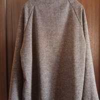 страхотна сива елегантна блуза размер ХЛ, снимка 3 - Блузи с дълъг ръкав и пуловери - 27216841