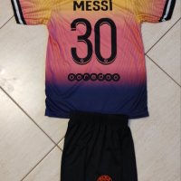 MESSI Жълто/Черен Екип Резервен ПСЖ меси 30 Детски Екип ПСЖ НОВО, снимка 3 - Футбол - 37804007