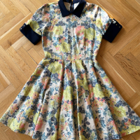  Флорална дамска рокля Closet London., снимка 1 - Рокли - 44875284