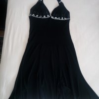Черна рокля Дика, снимка 5 - Рокли - 28707613