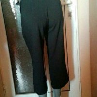 Еластичен черен панталон 7/8🍀❤S,M❤🍀арт.4351, снимка 2 - Панталони - 37135519