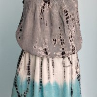 Двупластова индийска памучна рокля / голям размер , снимка 6 - Рокли - 28430458