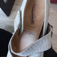 Бежови обувки естествена кожа с анатомична стелка и подметка , снимка 5 - Дамски обувки на ток - 38261875
