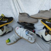 НОВИ мъжки сандали,100% естествена кожа- чехли, джапанки, сандали, мъжки летни обувки-N- 40 - 41, снимка 5 - Мъжки сандали - 37682180