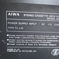  Aiwa Stereo cassette deck FX-R20, снимка 4 - Аудиосистеми - 40333019