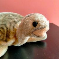 Колекционерска мека играчка Steiff Turtle Костенурка, снимка 9 - Колекции - 37764661