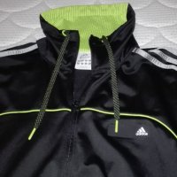 Горнище Adidas с висока яка и връзки, снимка 1 - Спортни дрехи, екипи - 32712344