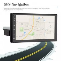 Мултимедия, 7", плеър, с екран, единичен дин, навигация, за кола, за автомобил, Android, Андроид, снимка 3 - Аксесоари и консумативи - 37718059