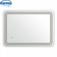 Огледало за баня с LED осветление 80x60см, снимка 1 - Огледала - 27489076