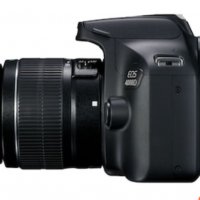Фотоапарат DSLR Canon EOS 4000D,18.0 MP, Черен + Обектив EF-S 18-55 мм F/3.5-5.6 III Черен + Чанта , снимка 4 - Фотоапарати - 37049090
