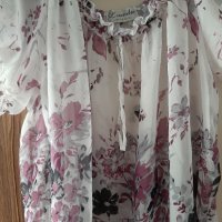 Дамска ефирна блузa, снимка 3 - Тениски - 33639308