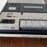 ITT Studio Recorder 62 Cassette Tape Recorder Player Germany 1970s
, снимка 3 - Радиокасетофони, транзистори - 44856294