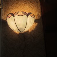 Страхотна лампа плафон аплик  Тифани 1, снимка 1 - Лампи за стена - 37010580