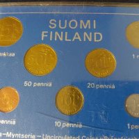 Финландия 1976 - Комплектен сет от 7 монети, снимка 2 - Нумизматика и бонистика - 37786505